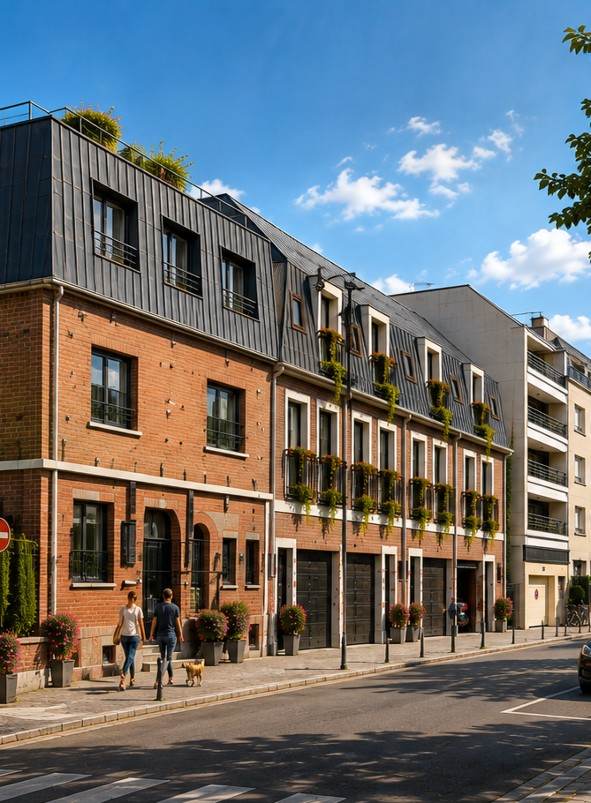 Lotissement Arago — Saint-Ouen-sur-Seine (93), vue 4
