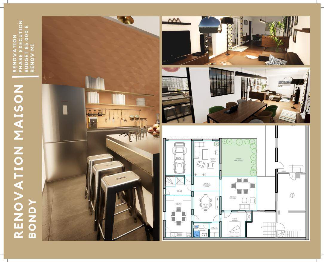 Rénovation de maison — Bondy (93), vue 1