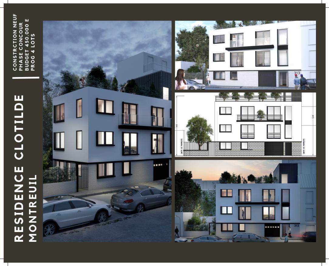 Résidence Clotilde — Montreuil (93), vue 1