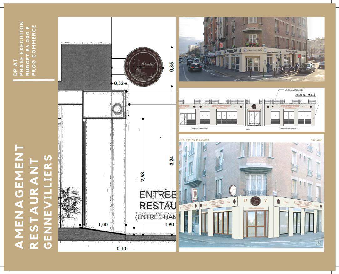 Restaurant — Gennevilliers (92), vue 1