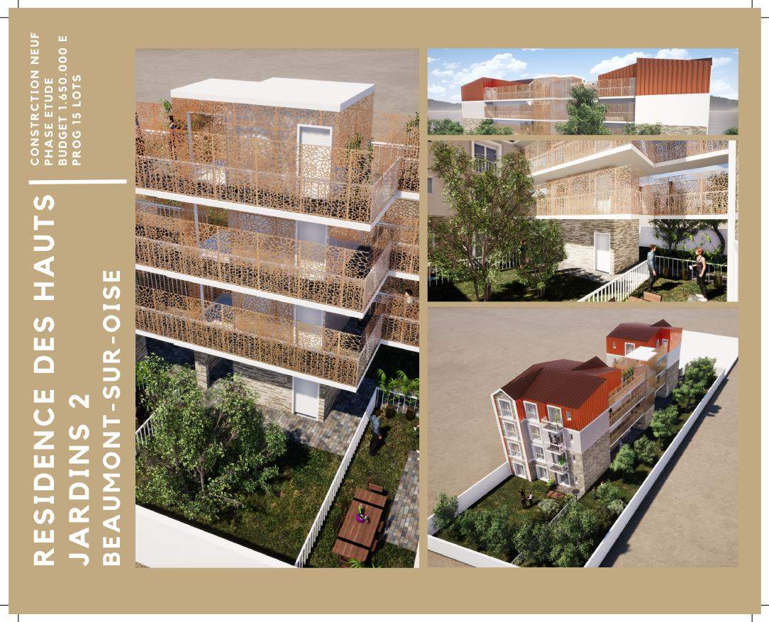 Résidence des Hauts Jardins 2 — Beaumont-sur-Oise (95), vue 1
