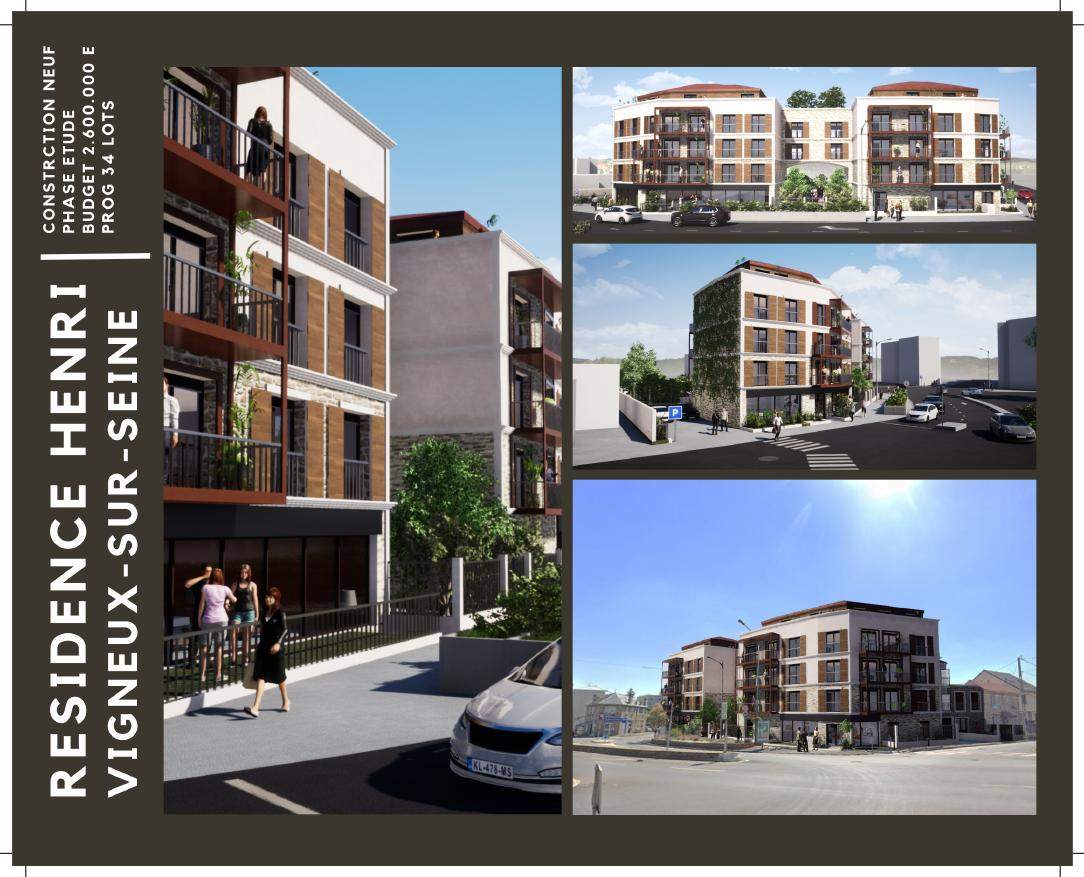 Résidence Henri — Vigneux-sur-Seine (91), vue 1
