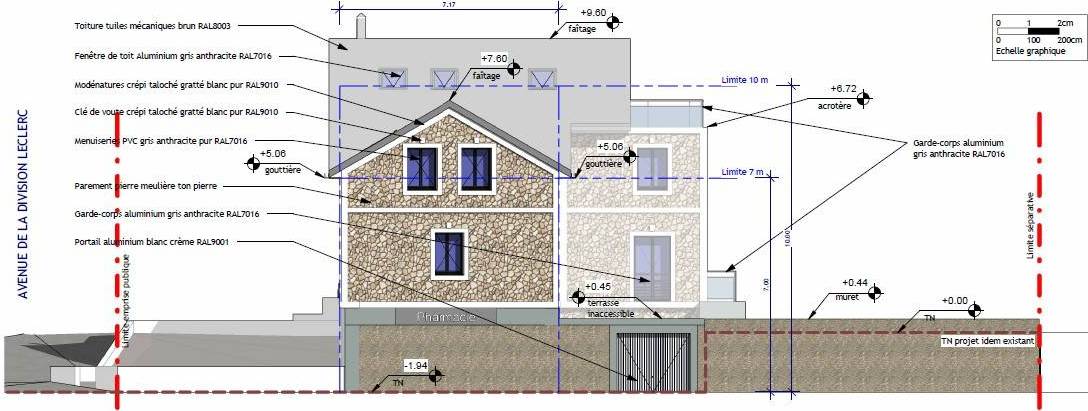 Extension Leclerc — Châtillon (92), vue 2
