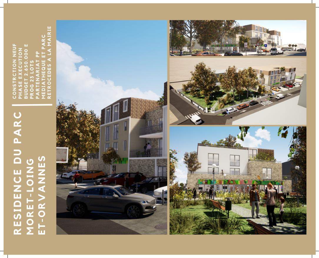 Résidence du Parc — Moret-Loing-et-Orvanne (77), vue 1