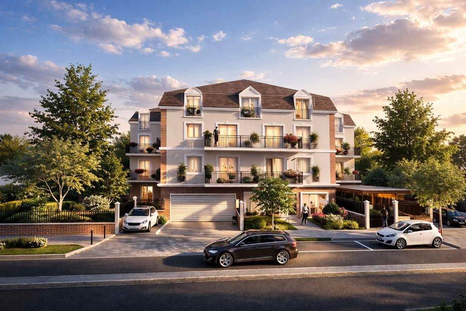 Résidence du Parc Beauséjour — Morsang-sur-Orge (91), vue 1