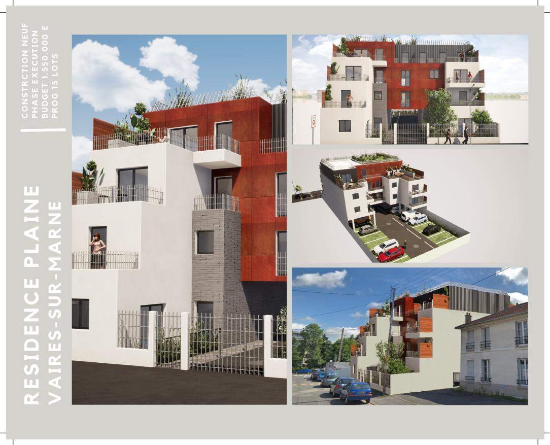 Résidence Plaine — Vaires-sur-Marne (77), vue 1