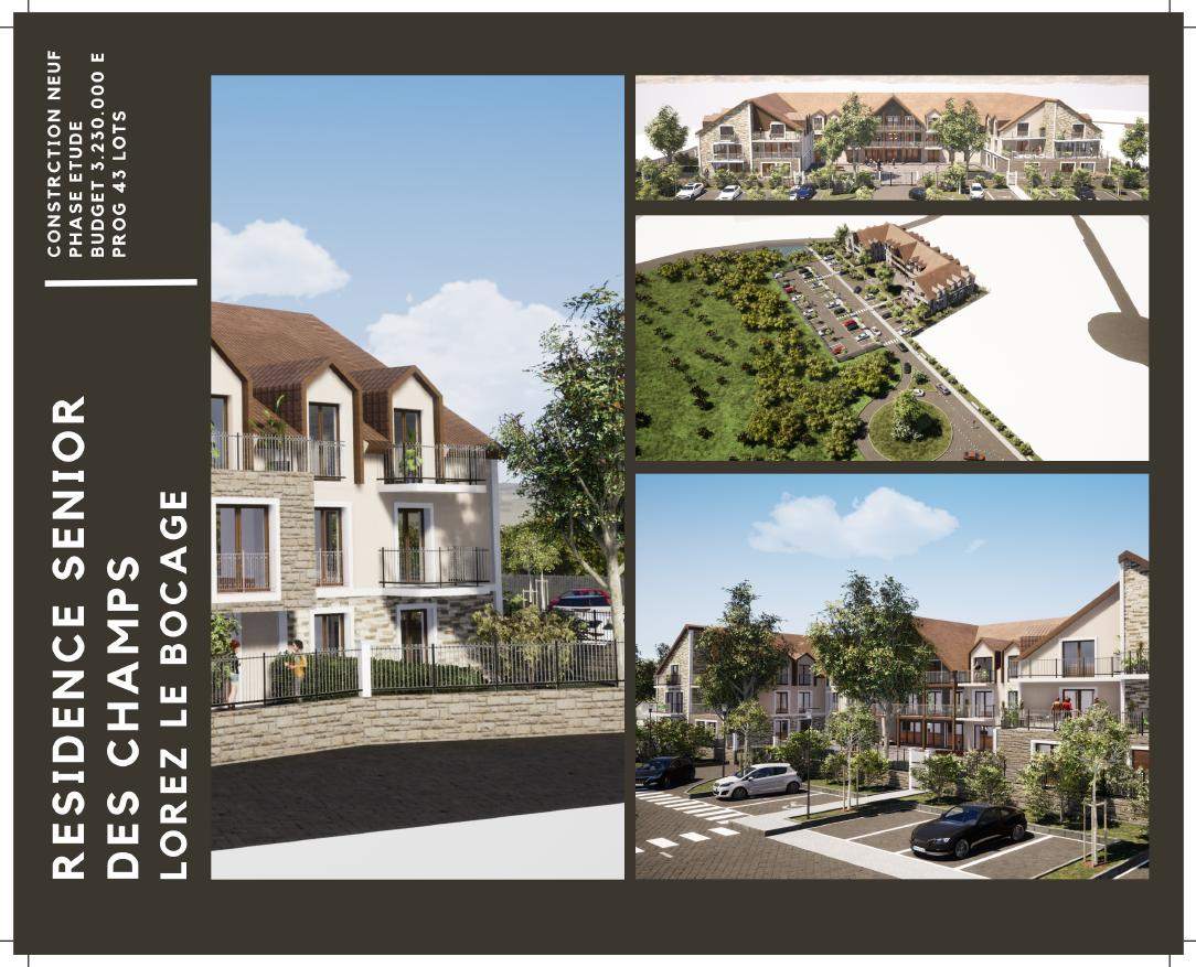 Résidence senior des Champs — Lorrez-le-Bocage (77), vue 1