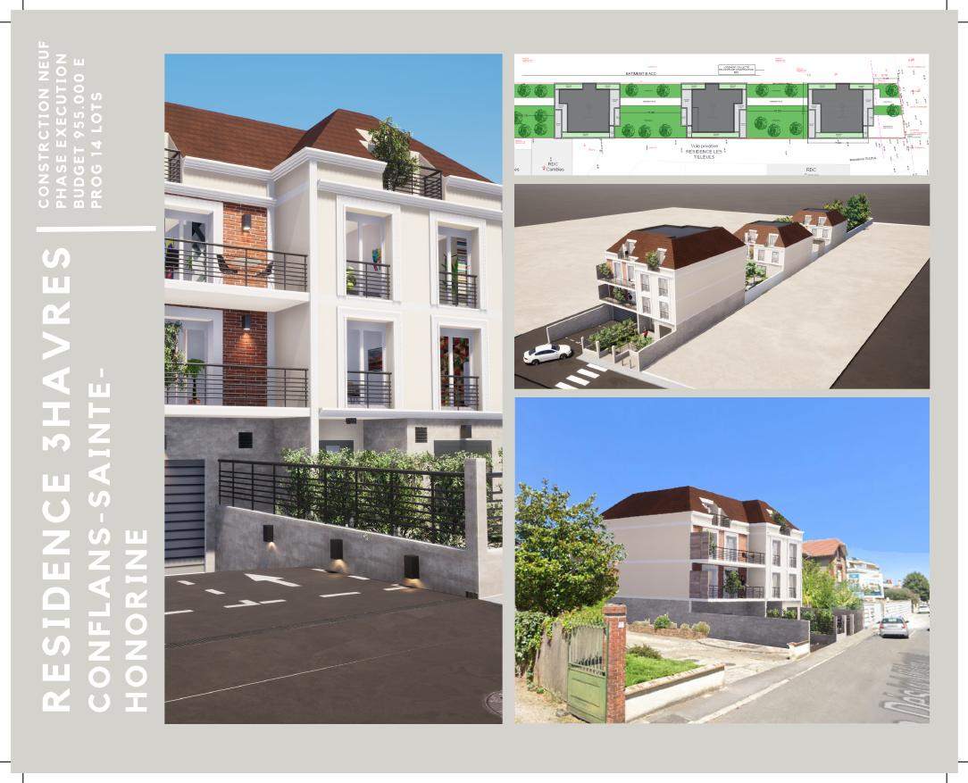 Résidence 3 Havres — Conflans-Sainte-Honorine (78), vue 1