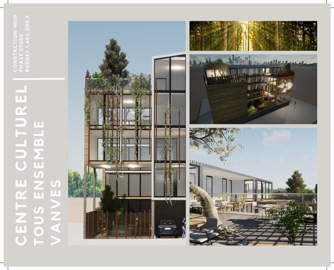 Centre culturel Tous Ensemble — Vanves (92), vue 1