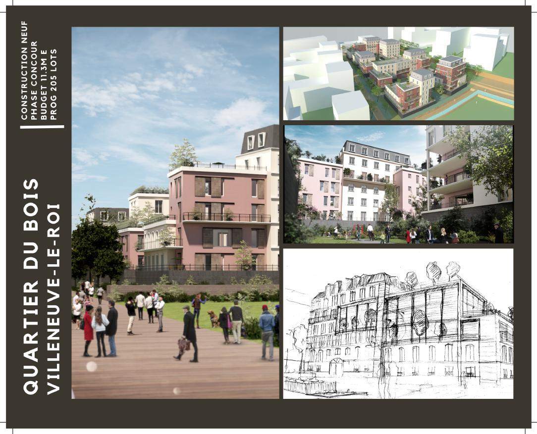 Quartier du Bois — Villeneuve-le-Roi (94), vue 1